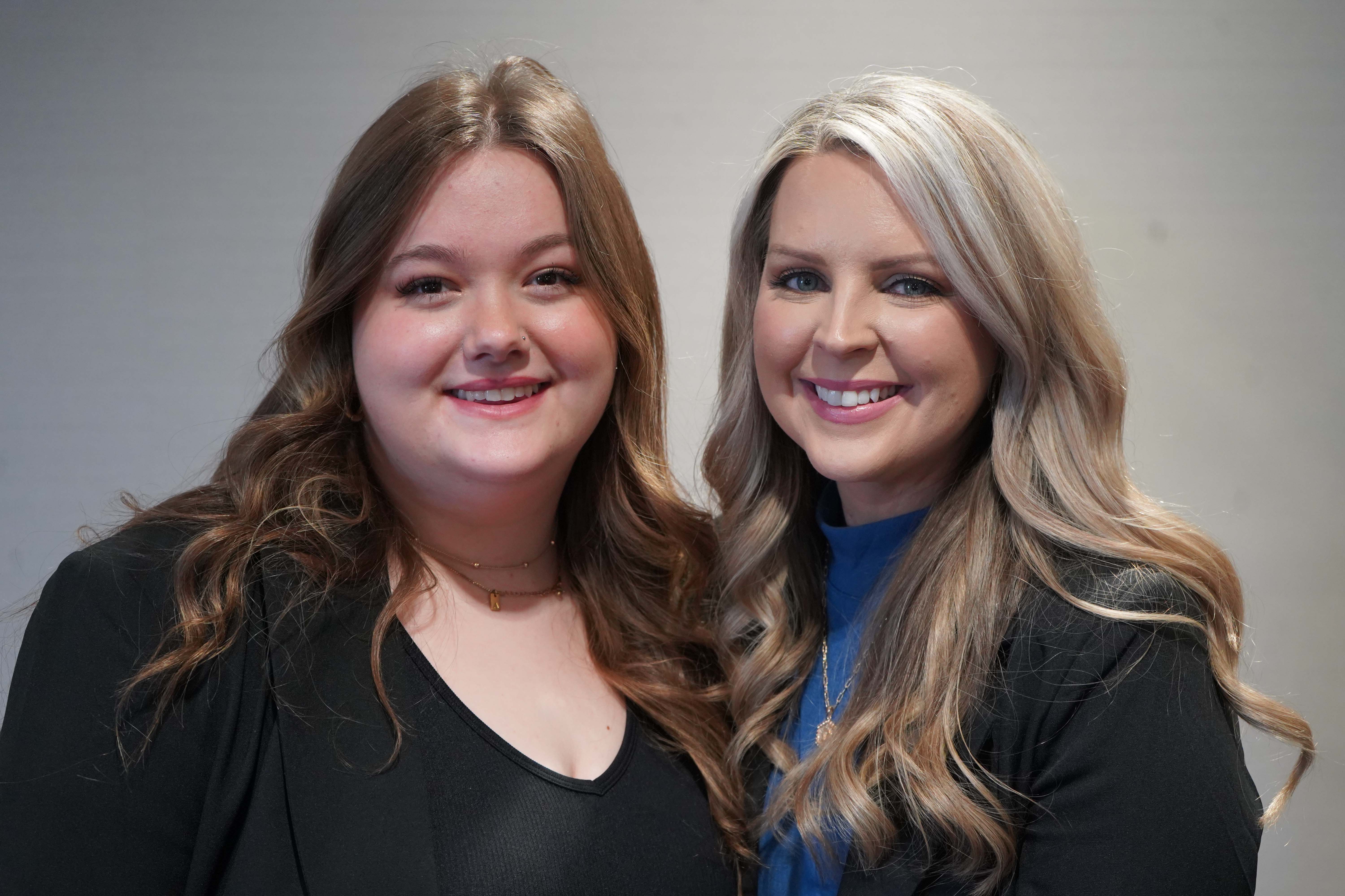 Ashley Marie Cowan (left) is Georgia Northwestern Technical College’s (GNTC) 2024 Georgia Occupational Award of Leadership (GOAL) winner, and Deanna Hulsey, instructor of Cosmetology, has been named the college’s 2024 Rick Perkins Instructor of the Year.